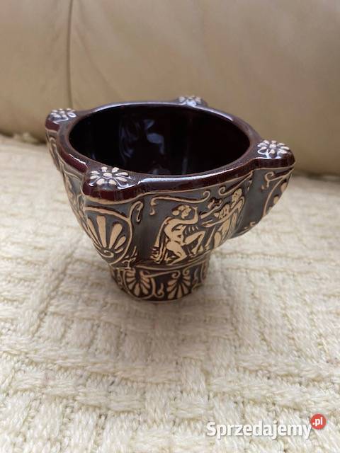 Stary ceramiczny zestaw małopolskie Kraków