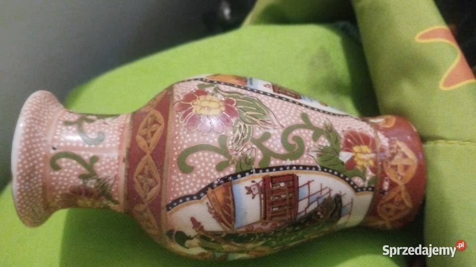 Stary japoński wazon Długie