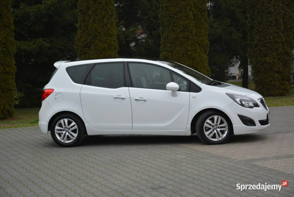 Opel Meriva Innovation Brązowe Skóry Kolorowa Ostrów Mazowiecka sprzedam