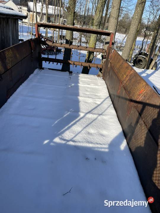 Rozrzutnik obornika ORENGE 7 TON nieuszkodzony Skórzec