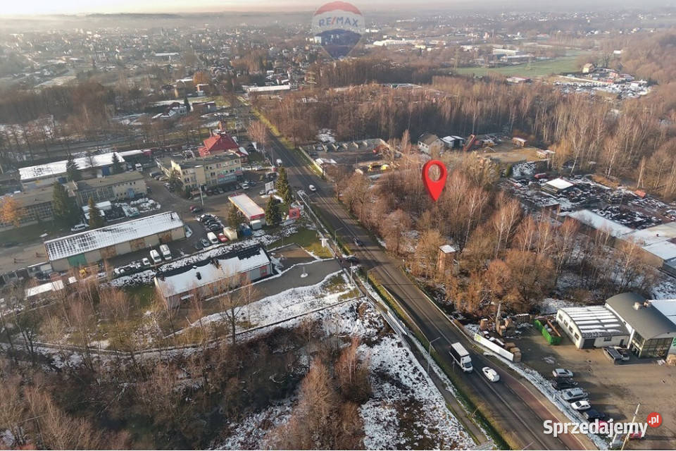 Działka usługowa Kęty