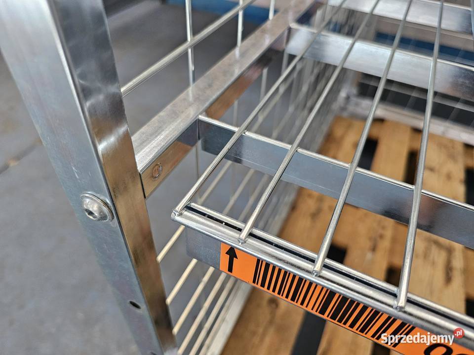 Kosz Nadstawka Gitterbox Regał Pojemnik EPAL Dzierżoniów