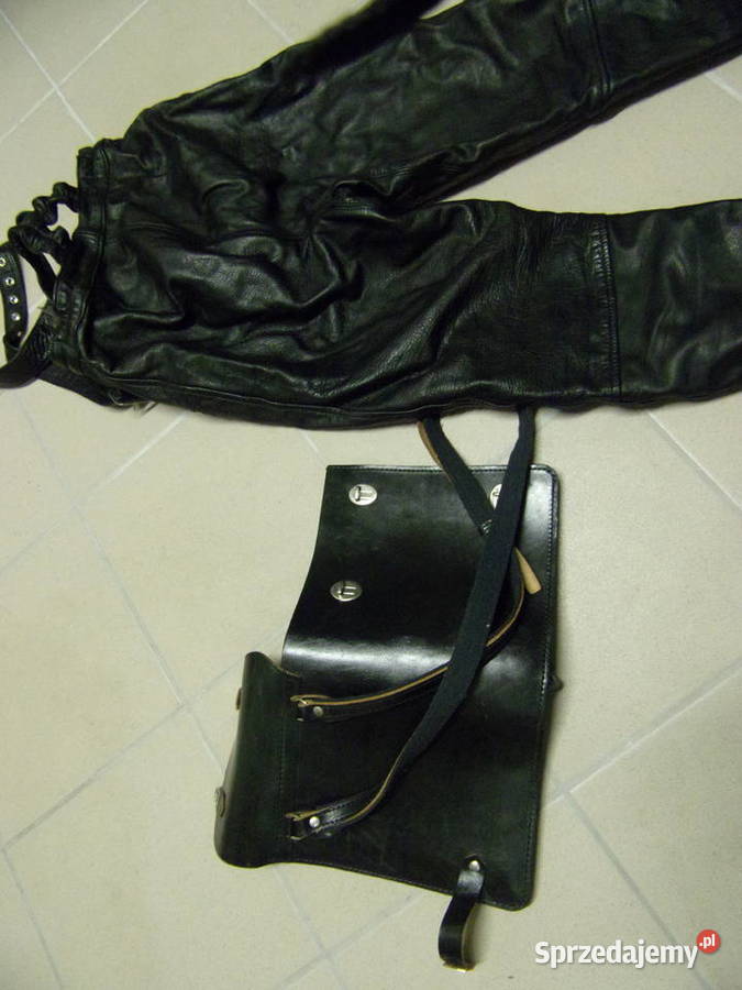 spodnie motocyklowe MO PRLmilicja Dziembówko