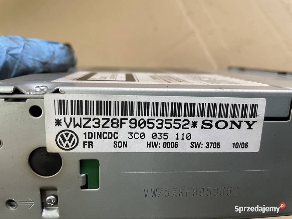 3C0035110 zmieniarka płyt vw passat b6 Szczecin