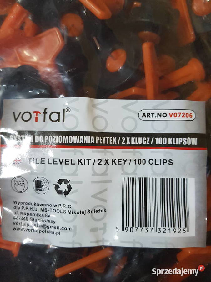 System do poziomowania płytek klipsy wielkopolskie Głogowa
