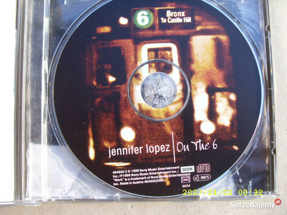 JENNIFER LOPEZON THE 6 POP CD Wołów