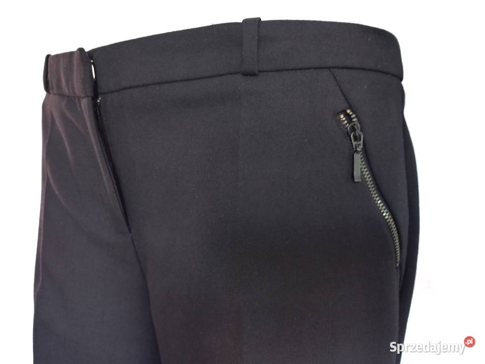 Spodnie czarne Damskie r 38 eleganckie Cygaretki Moda i Styl podlaskie Białystok
