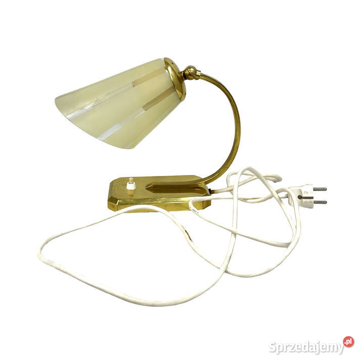 Lampa biurkowa Art Dco Modernist Niemcy lata 50 Warszawa