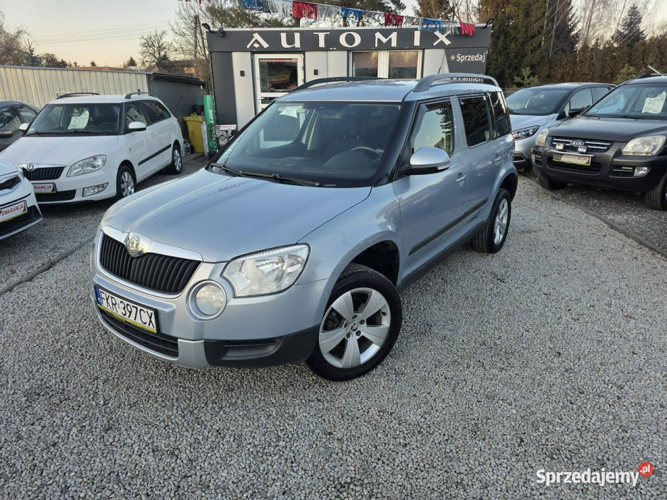 koda Yeti Nowy Rozrząd 4x4 Hak 20D 1 gwarancji w czujnik parkowania Świdnica