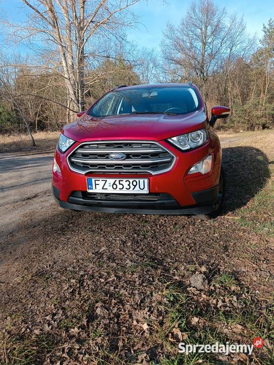 Ford Ecosport 10 125 Automat mały przebie benzyna lubuskie Zielona Góra