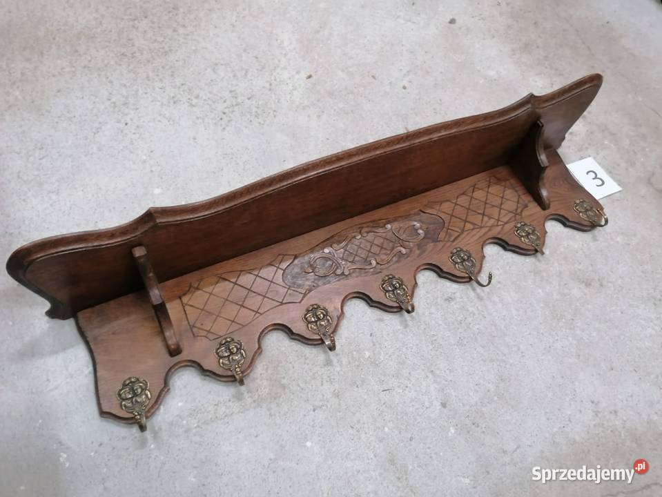 Wieszaki stylowe z Francji półka małopolskie Nowy Sącz