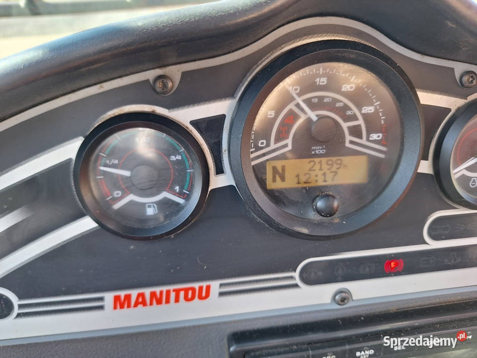 Ladowarka teleskopowa Manitou MT 1030 mazowieckie Warszawa