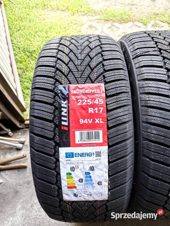 22545r17 NOWE opony Zimowe 2026 rocznik komplet Samochodowe Opalenica