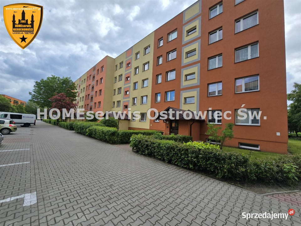 Mieszkanie na sprzedaż 48m2 2 pok Ostrowiec blok świętokrzyskie Ostrowiec Świętokrzyski