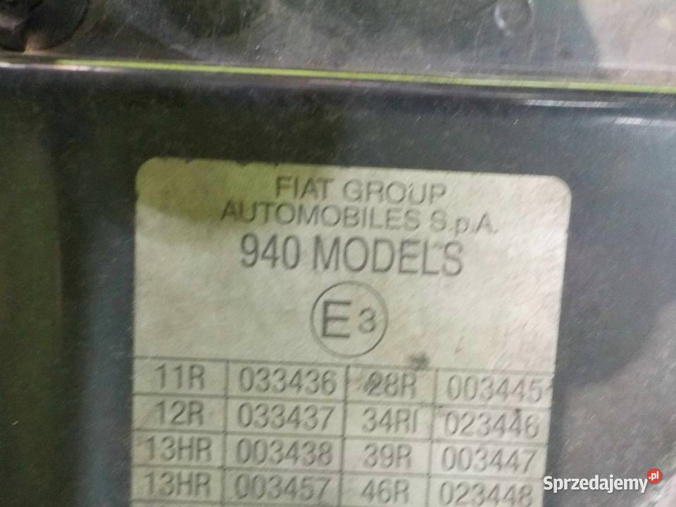 ALFA ROMEO GIULIETTA 11r pas przedni wzmocnienie Suków