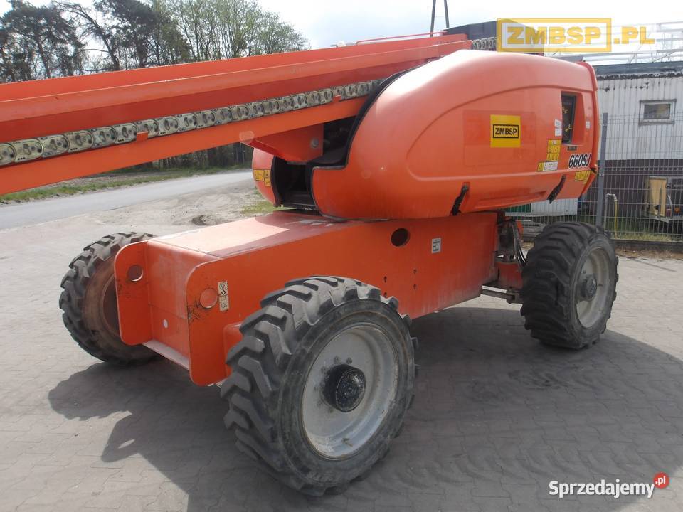 Podnośnik koszowy teleskopowy 22m JLG 660SJ 4x4