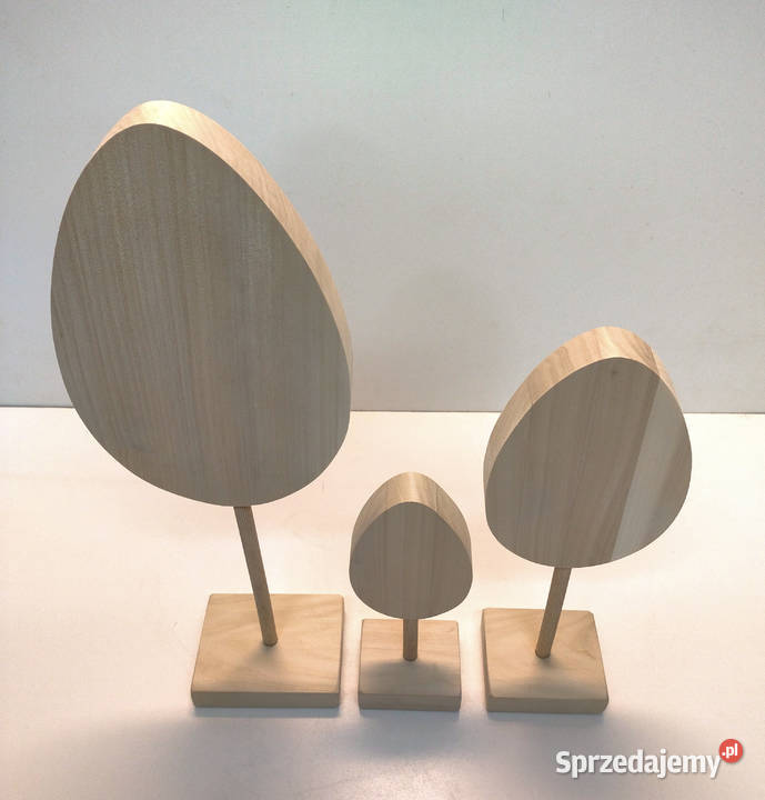 Jajko Wielkanocne 40 Pisanka drewniana 3 Łódź