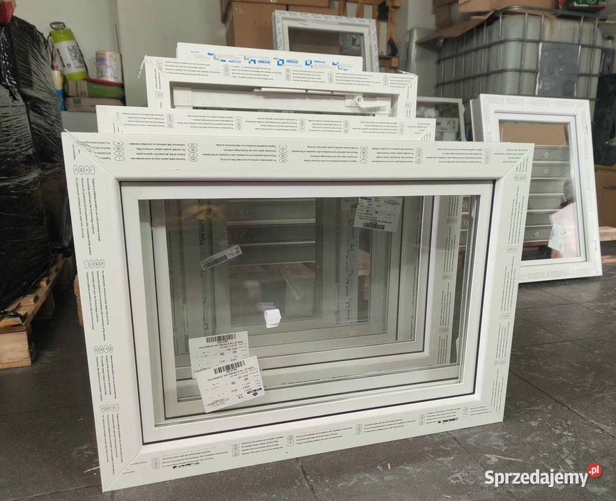 Nowe okna PCV bez metalu system inwentarski mazowieckie Ościsłowo