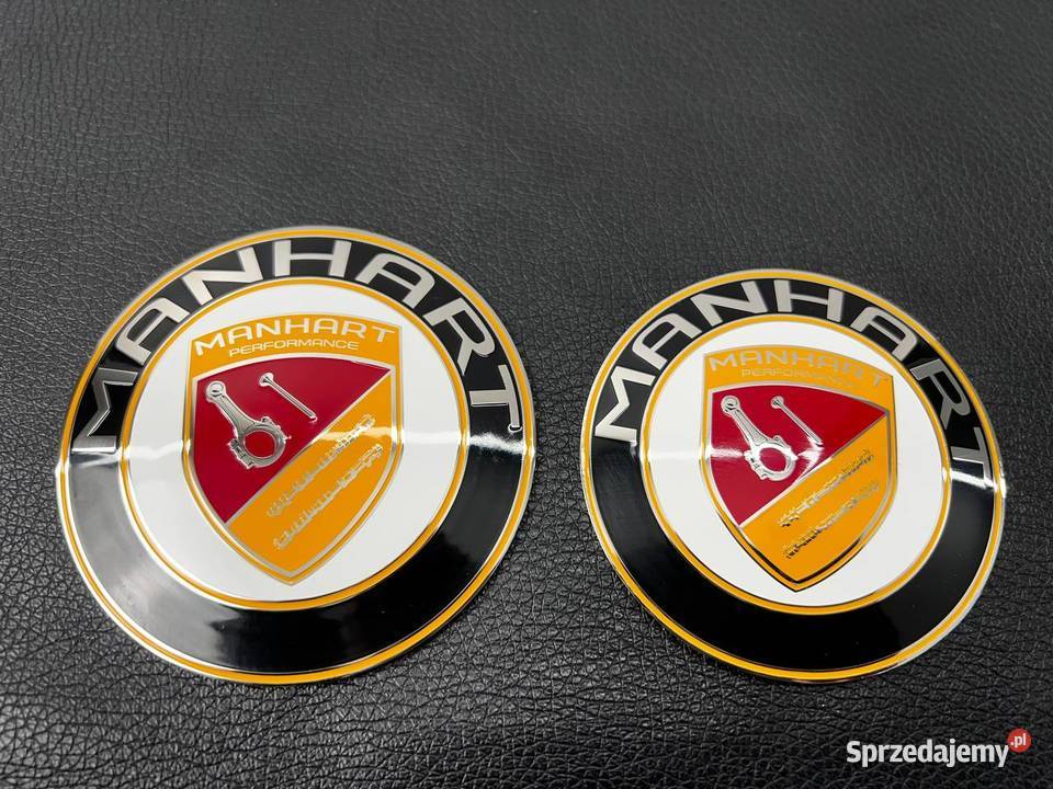 Zestaw Emblematow Manhart BMW Chełm sprzedam