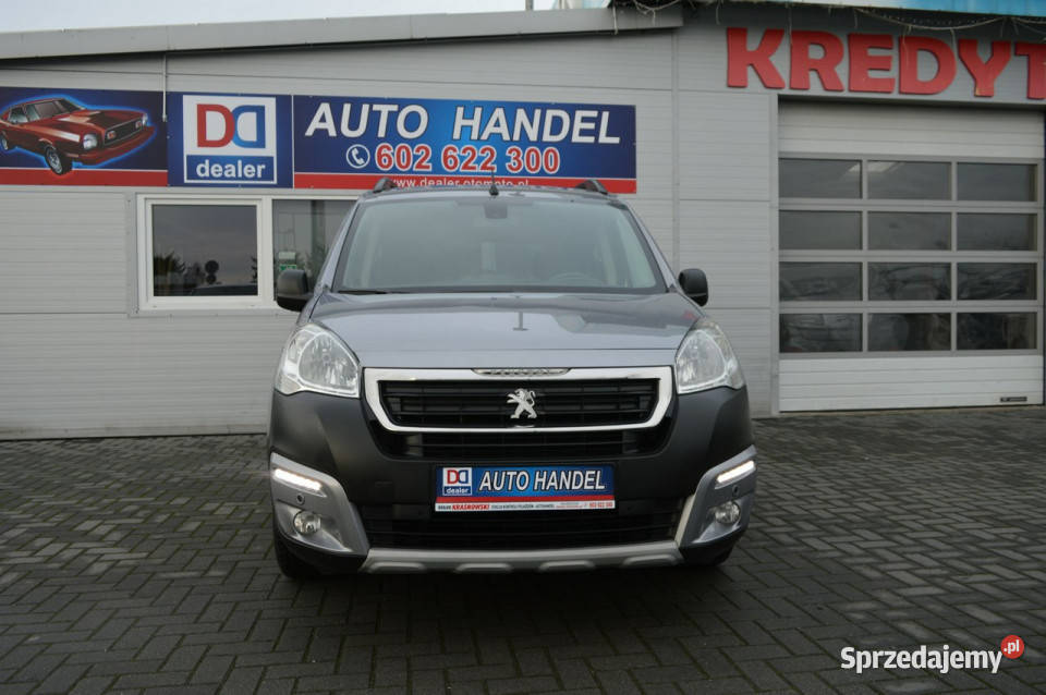 Peugeot Partner Tepee 12i Gaz LPG Bezwypadkowy bluetooth Hrubieszów