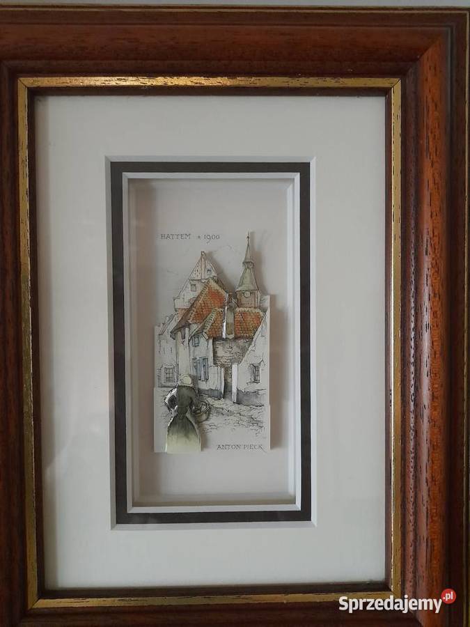 Obraz 3D Hattem 1900 Anton Pieck sprzedam