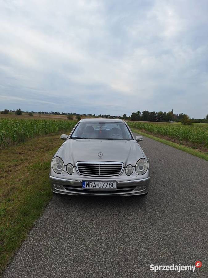 Mercedes E270 CDI W211 Avantgarde mazowieckie Huta Skaryszewska