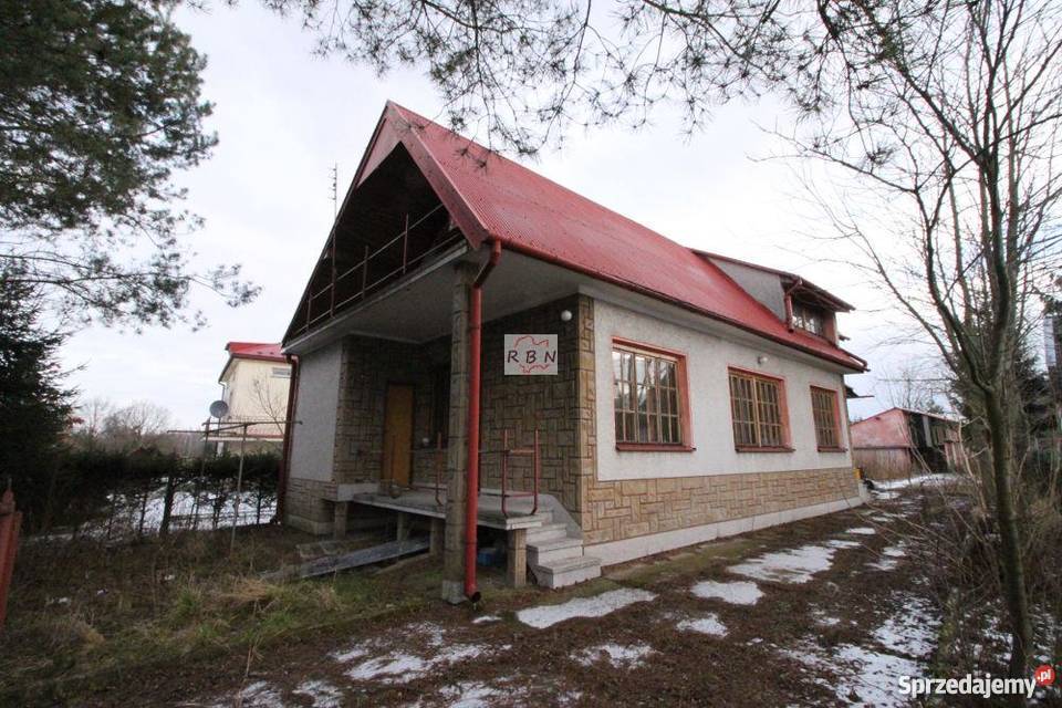 Okazja Dom z budynkiem gospodarczym na 37 a Maszkienice sprzedam
