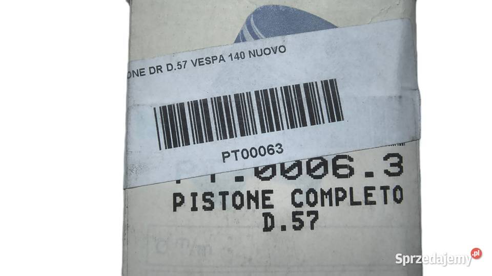 TŁOK POLINI 57 mm 50125 ccm PIAGGIO VESPA ET3 PK