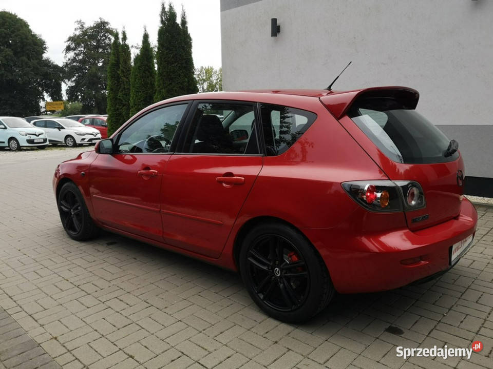 Mazda 3 16 DOHC 105 Klimatronk Isofix Halogeny Strzegom sprzedam