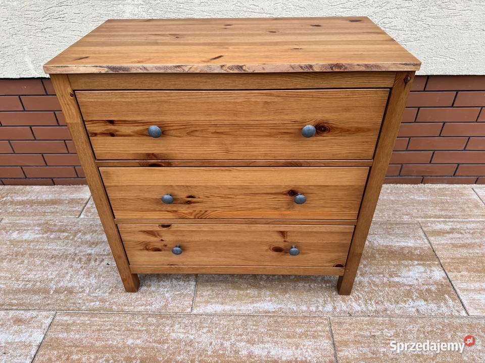 Komoda z szufladami drewniana szafka Ikea mazowieckie
