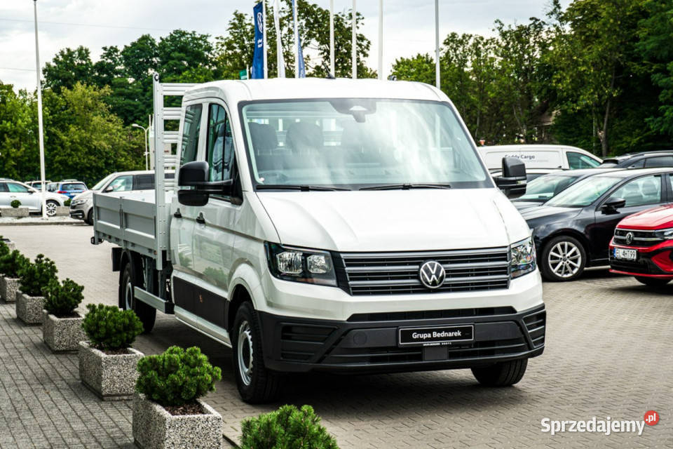 Volkswagen Crafter Skrzyniowy Doka z podwójną Łódź