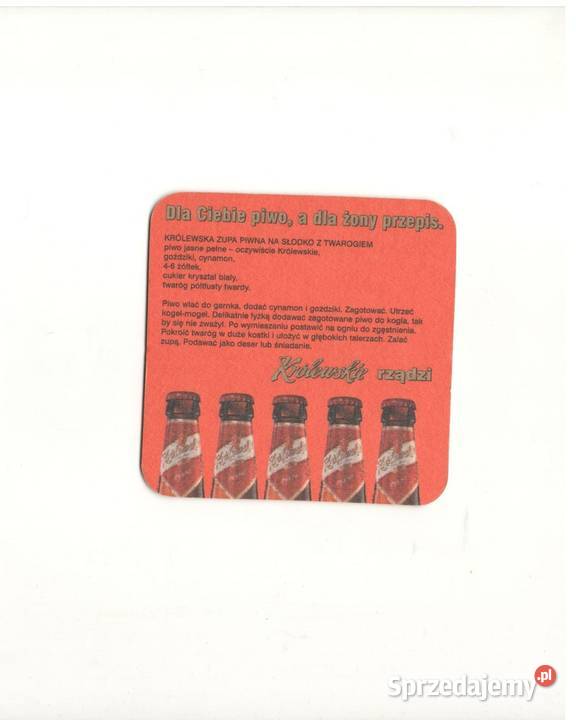 Królewskie podstawka do piwa 8 Gliwice