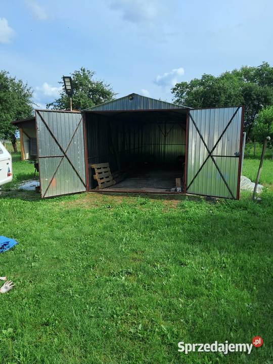 Garaż blaszany blaszak 10x3x24m pod kombajn do samodzielny Wygoda