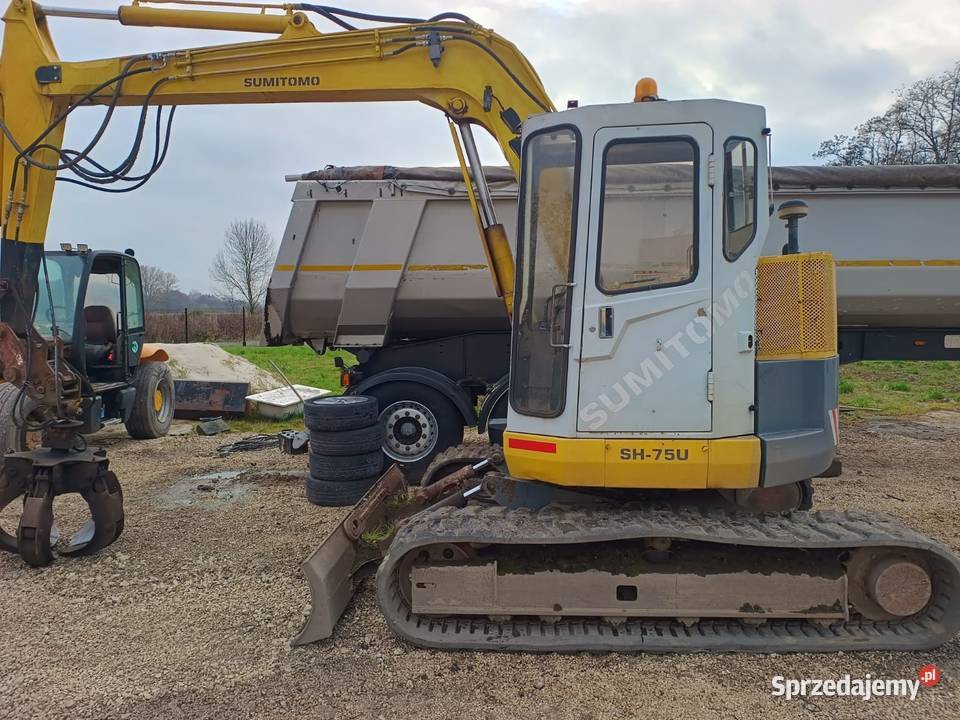 SUMITOMO SH75U KOPARKA GĄSIENICOWA