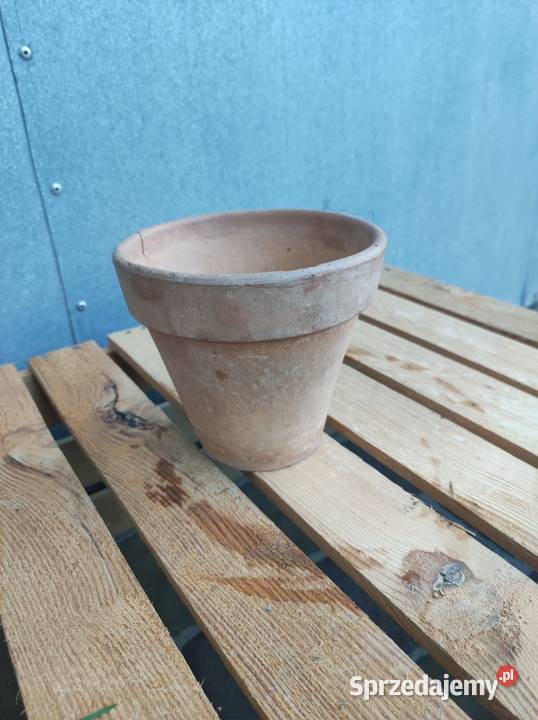 Klasyczna doniczka gliniana VINTAGE BOHO Donice Podkałek