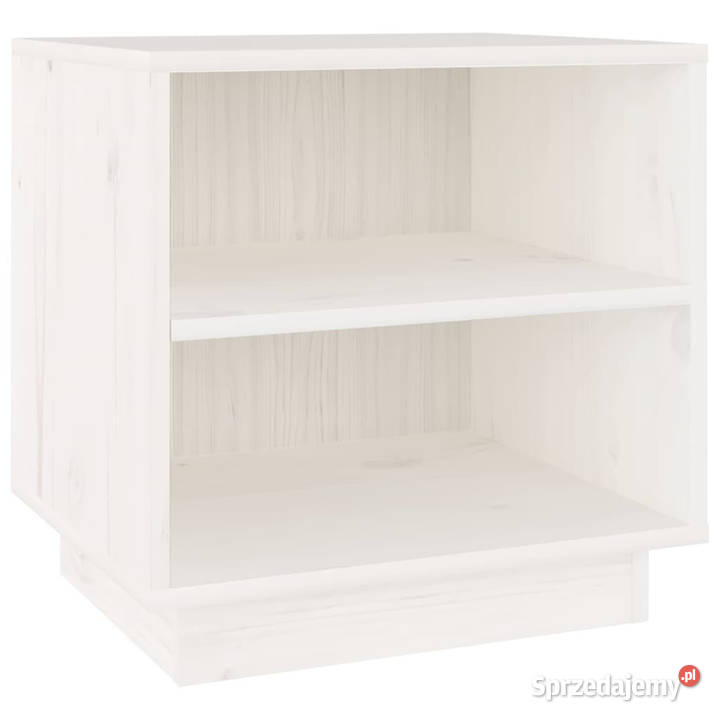 Szafka nocna biała 40x34x40 lite drewno sosnowe mazowieckie Warszawa
