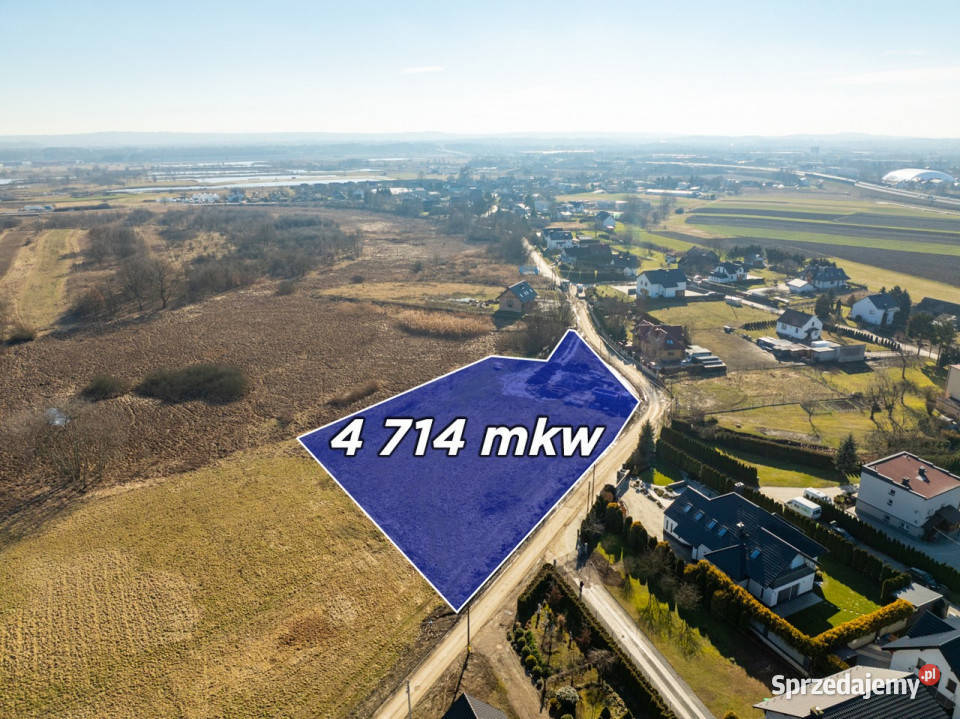 Działka w Krakowie 4700m2 Bugaj Kraków sprzedam