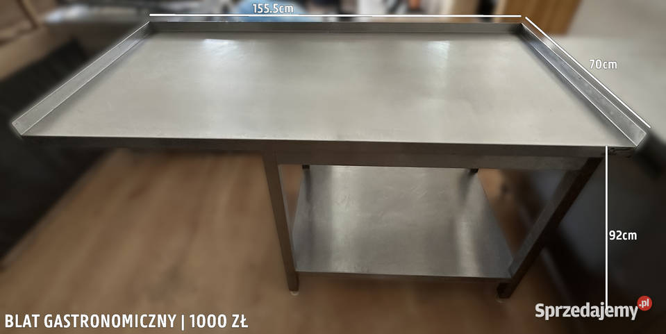 BLAT GASTRONOMICZNY z półką Gastronomia Gdynia sprzedam