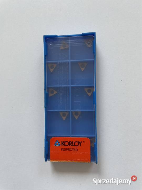 Płytki KORLOY TPGT080204L NC3020 Czarnożyły