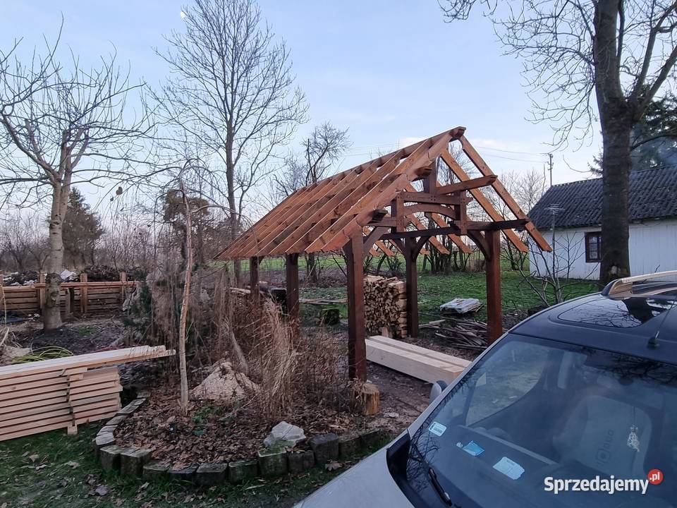 Wiata garażowa Wiata Altana Garaż Zamość