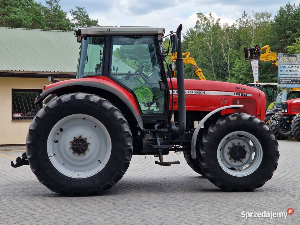 Massey Ferguson 8220 Super Stan mf 6290 Renault mazowieckie Laskowiec