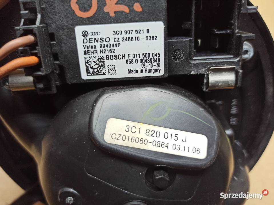 PASSAT B6 DMUCHAWA NAWIEWU REZYSTOR 3C1820015J Bolesławiec