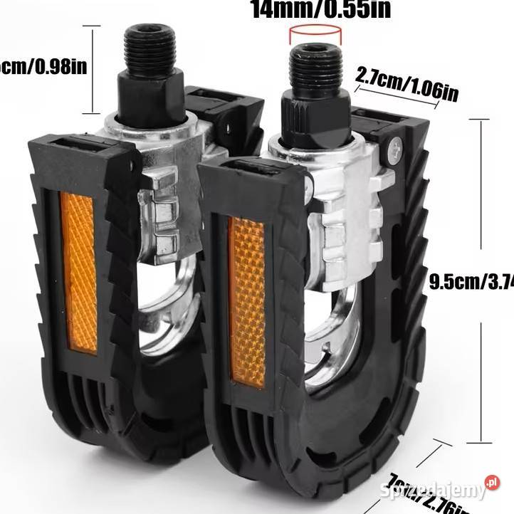 Składane pedały rowerowe platforma Warszawa