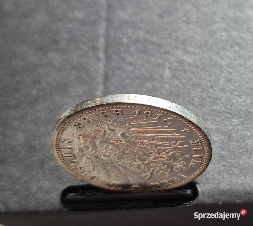 83 NIEMCY PRUSY 3 Marki 1914 r A Wola Kruszyńska