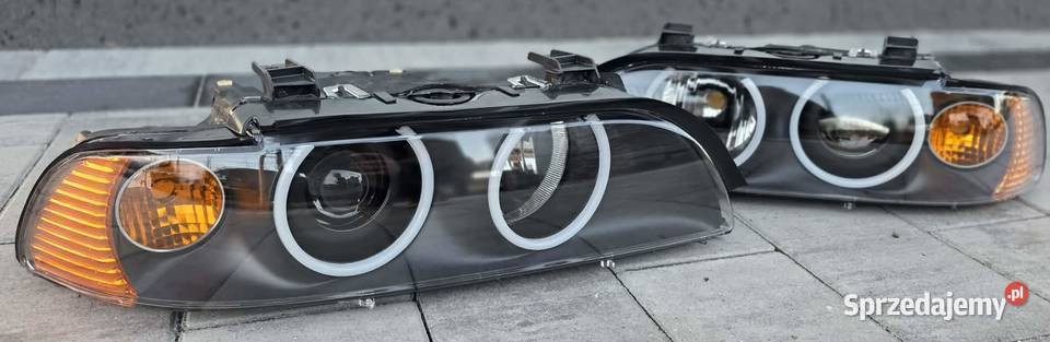 Reflektory bMW E39 LIFT BI LED ringi cotton Kielcza