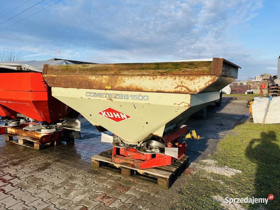 Rozsiewacz Kuhn Zsb 900 l Zsb 1500 l Rauch Zsb Chwałkowo