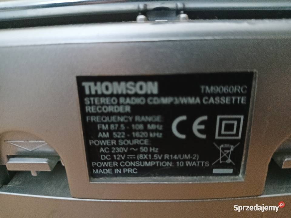 Radioodtwarzacz Thomson TM9060RC Tarnobrzeg