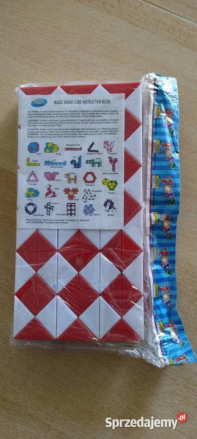 Magic snake cube instriuction book Lublin