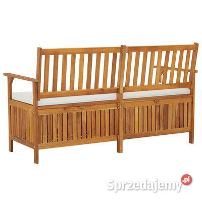 Ława ławka kanapa ogrodowa z poduszkami i