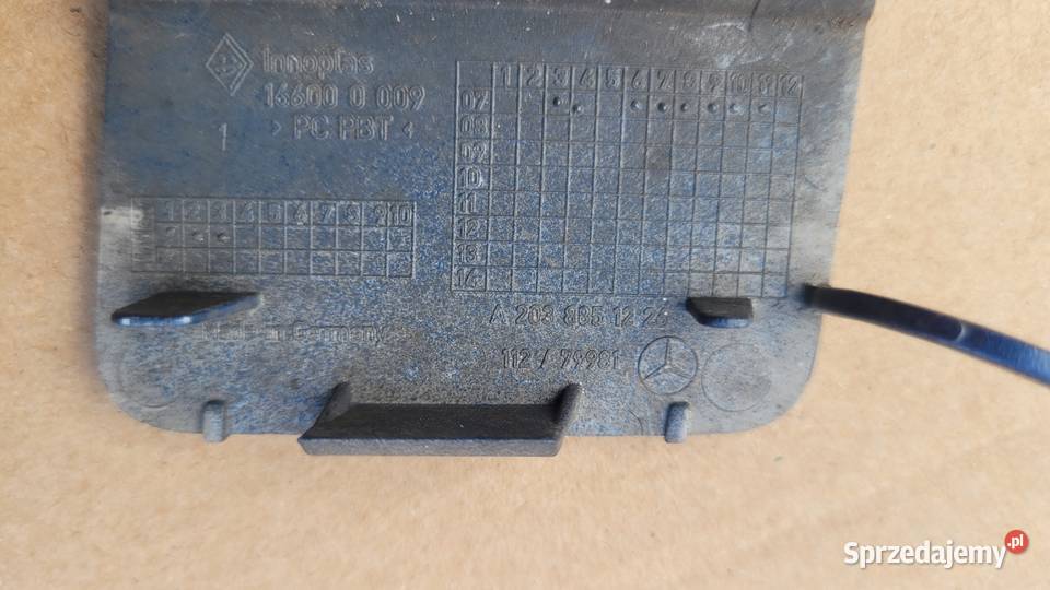 MERCEDES W203 CLC ZAŚLEPKA HAKA ZDERZAK TYŁ śląskie